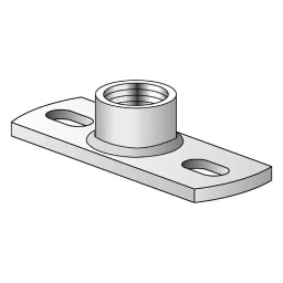 Hilti Fixed Point Base Plate 19 mm (3/4 inch) Thread Connection, 246919 (Pack of 10)-picture-29