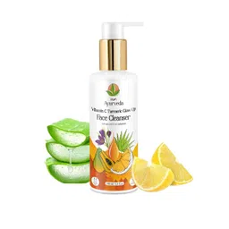 HIM AYURVEDA Vitamin C Turmeric Glow Up Face Cleanser For Glowing Skin - 200 ml-picture-31