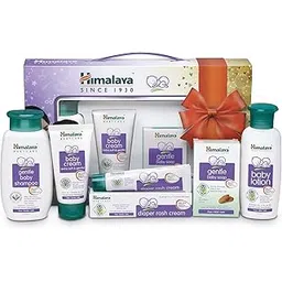 Himalaya Happy Baby Gift Pack ( 5 IN 1) - (Soap, Shampoo, Lotion, Diaper Rash Cream, Baby Cream)-picture-44