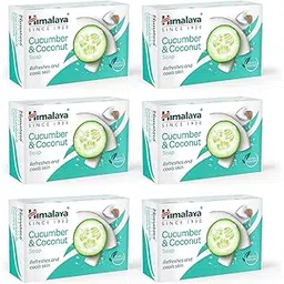 Himalaya Herbals Cucumber and Coconut Soap, 125g (Pack of 6)-picture-15