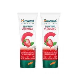 Himalaya Set of 2 Brightening Vitamin C Strawberry Face Wash For Youthful Skin- 100ml Each-picture-26