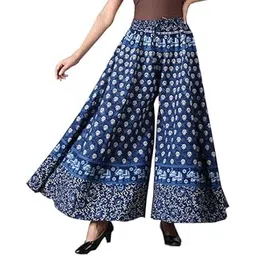 himcare Rajastahni & Jaipuri Long Palazzo for Women's & Girls-picture-32
