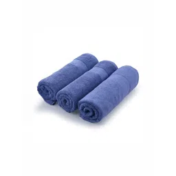 Himeya Blue 3 Pieces Pure Cotton 500 GSM Bath Towels-picture-30