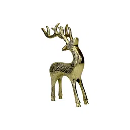 Hind Decor Yellow Elegant Deer Showpiece-picture-42