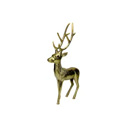 Hind Decor Yellow Standing Reindeer Showpiece-picture-43