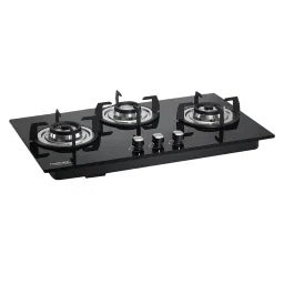 Hindware Ella Plus Toughened Glass Top 3 Burner Automatic Electric Hob (Triple Ring Burner, Black)-picture-20