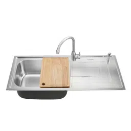 Hindware Rodrigo 39x20x9 inch Matt Finish SS Single Bowl Kitchen Sink-picture-43