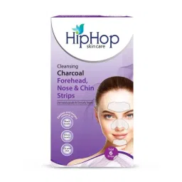 HipHop Skincare Charcoal Cleansing Forehead,Nose & Chin Strips - 6 Strips-picture-17