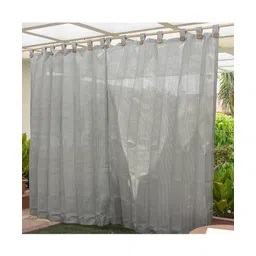 Hippo Loop Curtains with Sun Protection Pack of 2-Sahara Sand - 4.5FTX4.5FT-picture-10