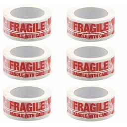 hippo single na Fragile Handle With care Printed Cello Tape (Manual)-picture-14