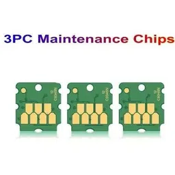 HipponixTech Pack of 3 Maintenance Box Chip Ep C9345 L8050,L5150,L5160,L18050,L15050 Tri-Color Ink Toner-picture-24