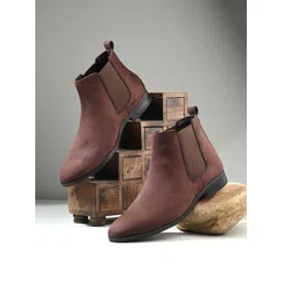Hirels Men Block-Heeled Cheslea Boots-picture-39