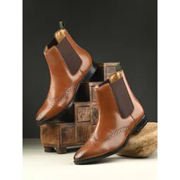 Hirels Men Casual Heeled Chelsea Boots-picture-17