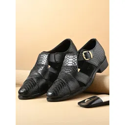 Hirels Men PU Shoe-Style Sandals-picture-22