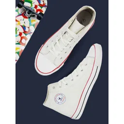 HIROLAS Men Canvas Lace-Up Sneakers-picture-24