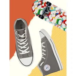 HIROLAS Men Colourblocked Mid-Top Sneakers-picture-27