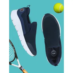 HIROLAS Men Mesh Slip-On Shock Absorbing Walking Shoes-picture-19