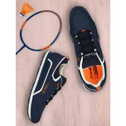 HIROLAS Men Navy Blue Running Shoes-picture-10