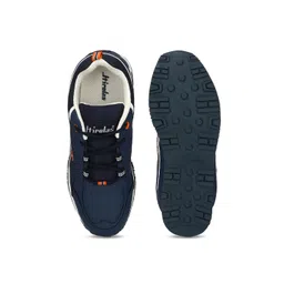 HIROLAS Men Navy Blue Running Shoes image 4