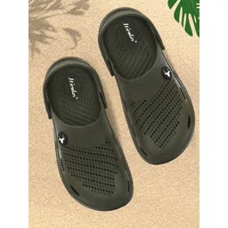 HIROLAS Men Perforated Comfortable Rubber Clogs-picture-29