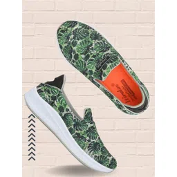 HIROLAS Women Mesh Printed Memory Foam Walking Shoes-picture-30