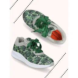 HIROLAS Women Printed Mesh Memory Foam Walking Shoes-picture-32