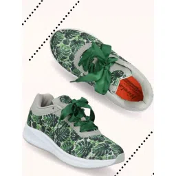 Hirolas Women's Green Walking Shoes-picture-25