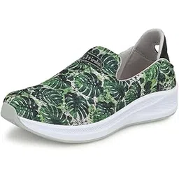 hirolas Women's Printed Mesh Fitness Sports Walking Shoes-picture-12