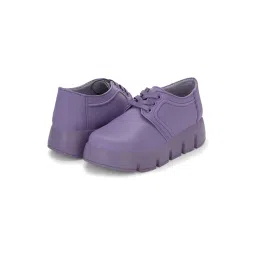 Hirolas Women's Purple Casual Sneakers image 5