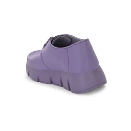 Hirolas Women's Purple Casual Sneakers image 4