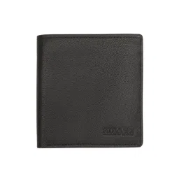 HIROSHI Black Leather Bi-Fold Wallet-picture-34
