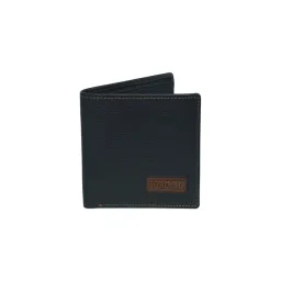 HIROSHI Black Textured Leather Bi-Fold Wallet-picture-14