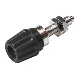 HIRSCHMANN TEST AND MEASUREMENT Binding Post 63A Black With Brass Contacts Nickel Plated, 930117100 (Pack of 100)-picture-15
