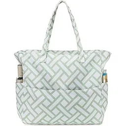 hirta Cery Tote Bag for Women Office Work Multipurpose Shoulder Bag with Zipper Pocket Teacher Travel Grocery Beach Hobo Bag Waterproof Sandproof Lightweight Pool Bag (Light Green ZikJak)-picture-46