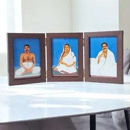 hiteh MDF Table Photo Frame, Freestanding 3.4 inch Foldable-picture-43