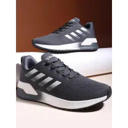 HITWAY Grey Non-Marking Mesh Walking Sports Shoes-picture-33