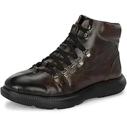 hitz G_2 Men's Brown Casual Lace Up Boots-picture-43