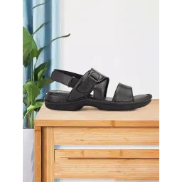 Hitz Men's Black Back Strap Sandals-picture-33