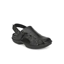 Hitz Men's Black Back Strap Sandals-picture-33