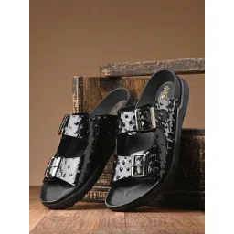 Hitz Men's Black Casual Sandals-picture-37