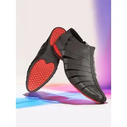 Hitz Men's Black Casual Slip-ons-picture-36