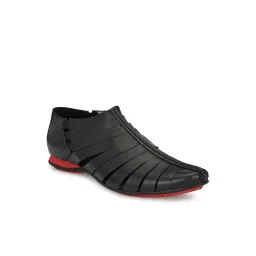 Hitz Men's Black Casual Slip-ons image 5