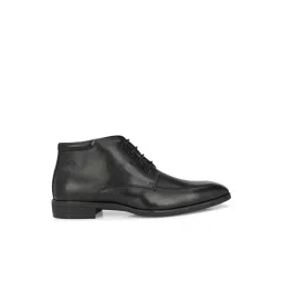 Hitz Men's Black Derby Boots-picture-37