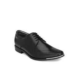 Hitz Men's Black Derby Shoes-picture-18