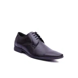 Hitz Men's Black Derby Shoes-picture-20