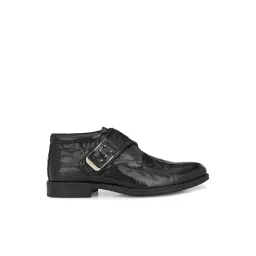 Hitz Men's Black Monk Shoes-picture-41