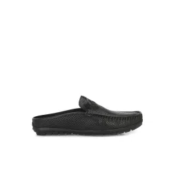 Hitz Men's Black Mule Shoes-picture-26