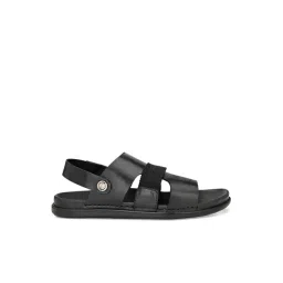 Hitz Men's Black Sling Back Sandals-picture-34