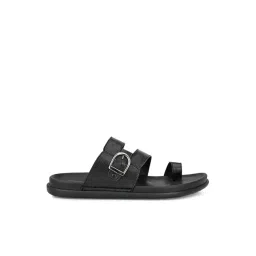 Hitz Men's Black Toe Ring Sandals-picture-48