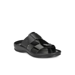 Hitz Men's Black Toe Ring Sandals-picture-29